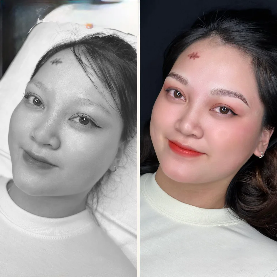 Hyperrealistic Hairstroke Brows — Chân mày sợi siêu thực — Ảnh 5