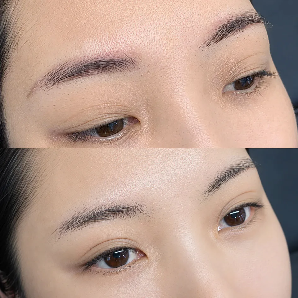 Laser Eyebrow Tattoo Removal — Xóa xăm chân mày bằng laser — Ảnh 2