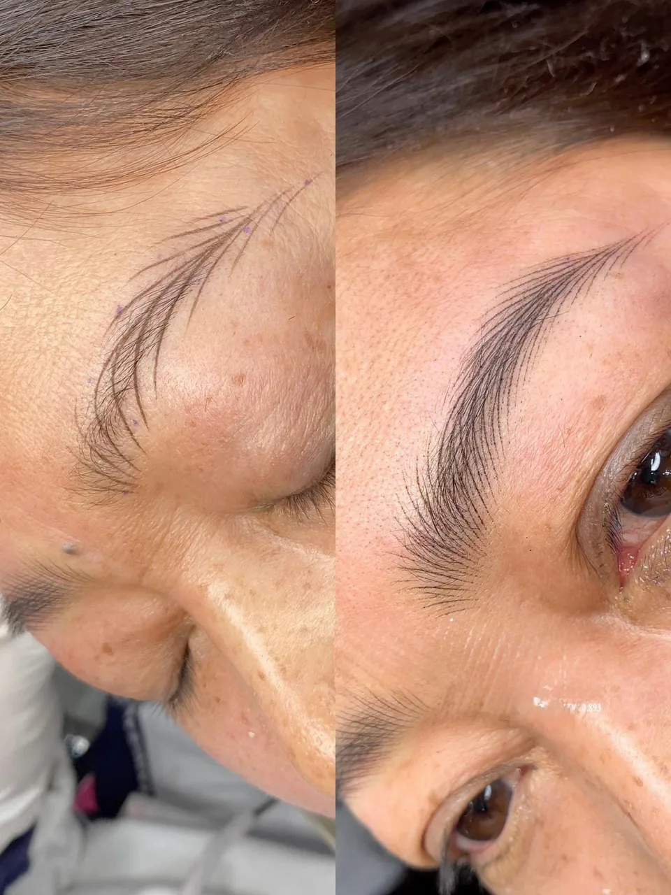 Hyperrealistic Hairstroke Brows — Chân mày sợi siêu thực — Ảnh 8